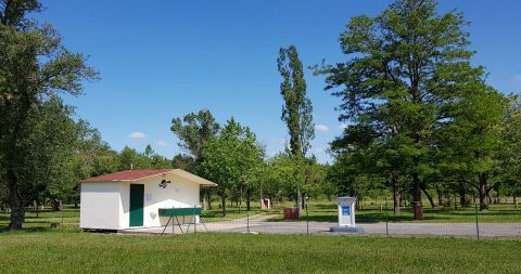 borne camping car Les Peupliers ardèche