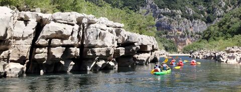 Descente des Gorges de l'Ardèche © Sébastien Gayet - Pont d'Arc-Ardèche