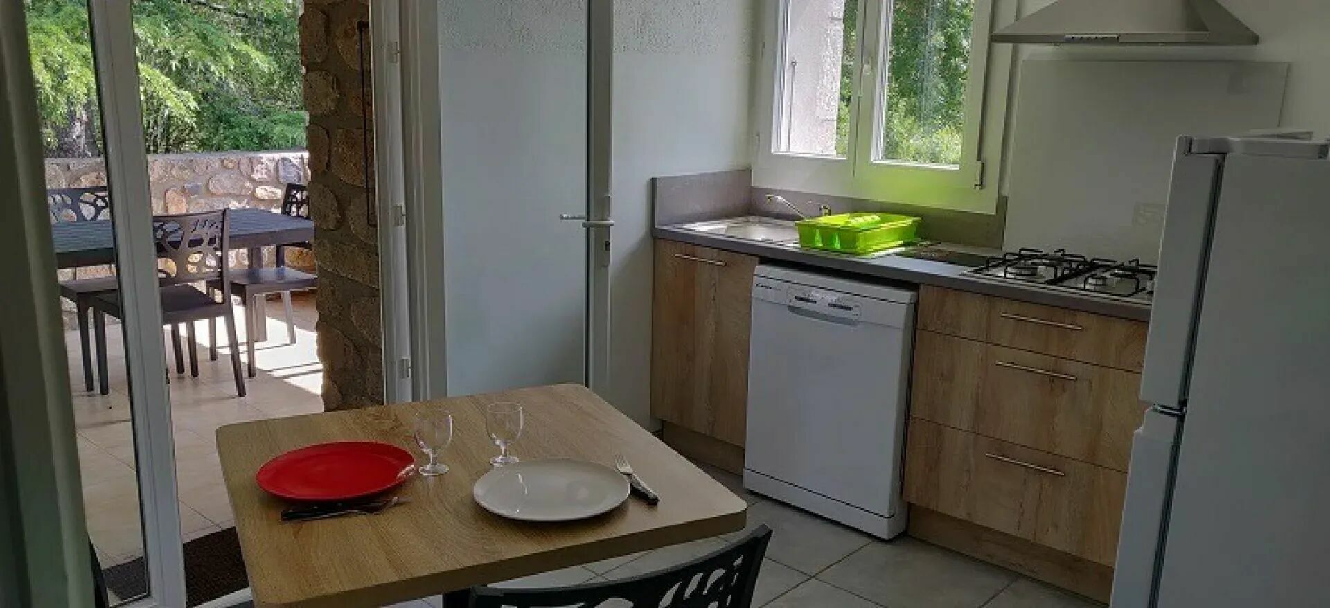 Lodge 4 people La Huppe 2 bedrooms